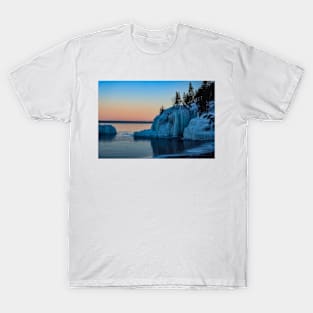 Sunrise at Black Beach T-Shirt